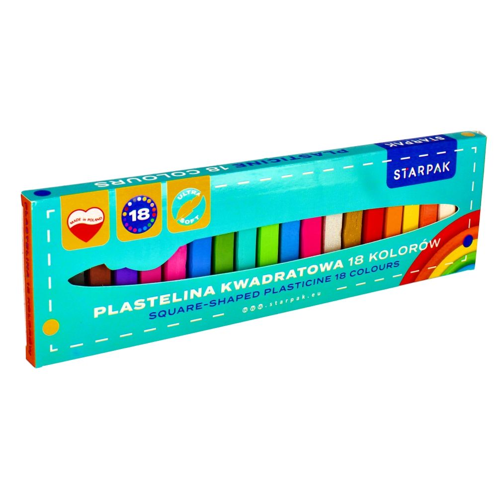 Set plastilina, Starpak, 18 culori