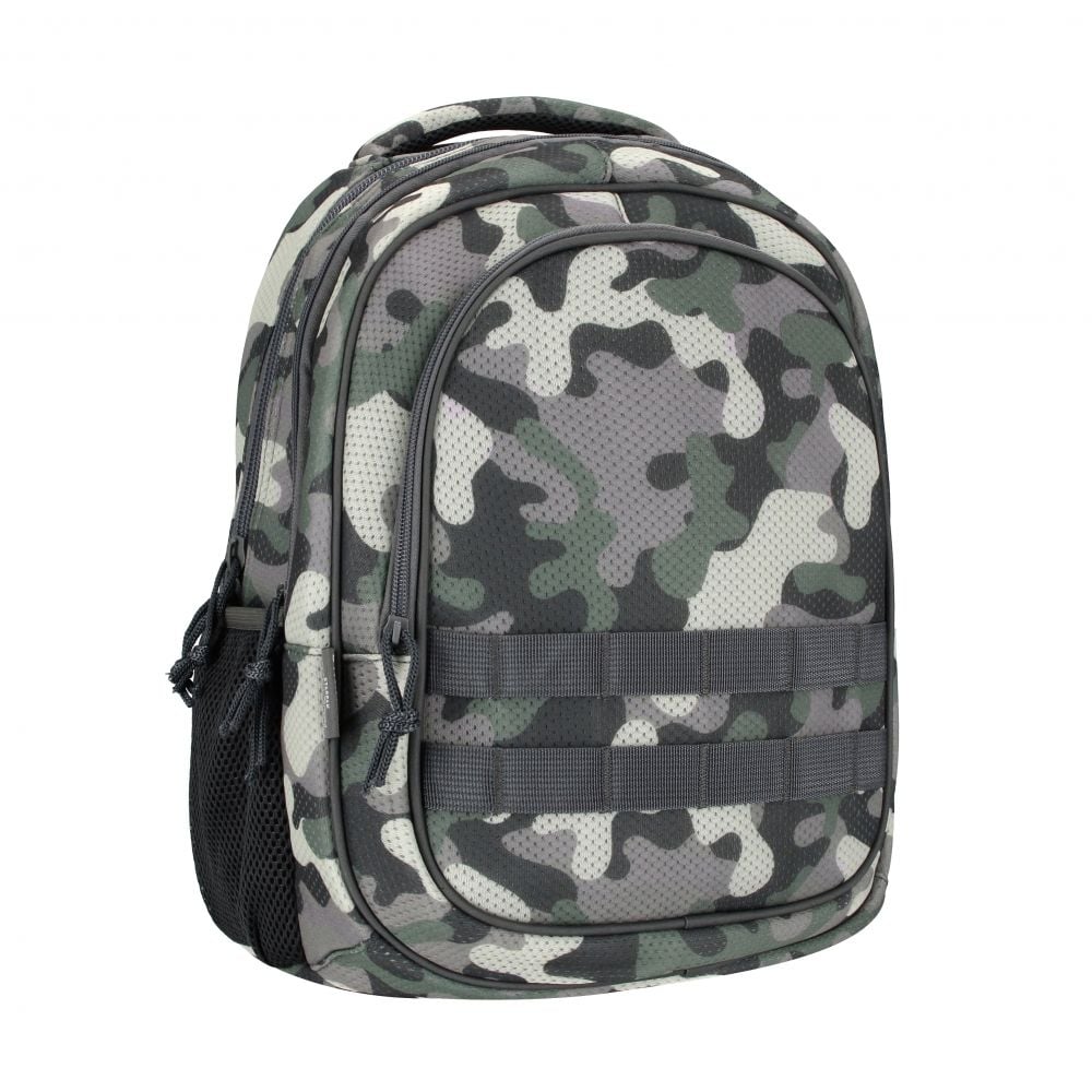Rucsac cu un compartiment si buzunare frontale, Starpak, Moro, Camuflaj