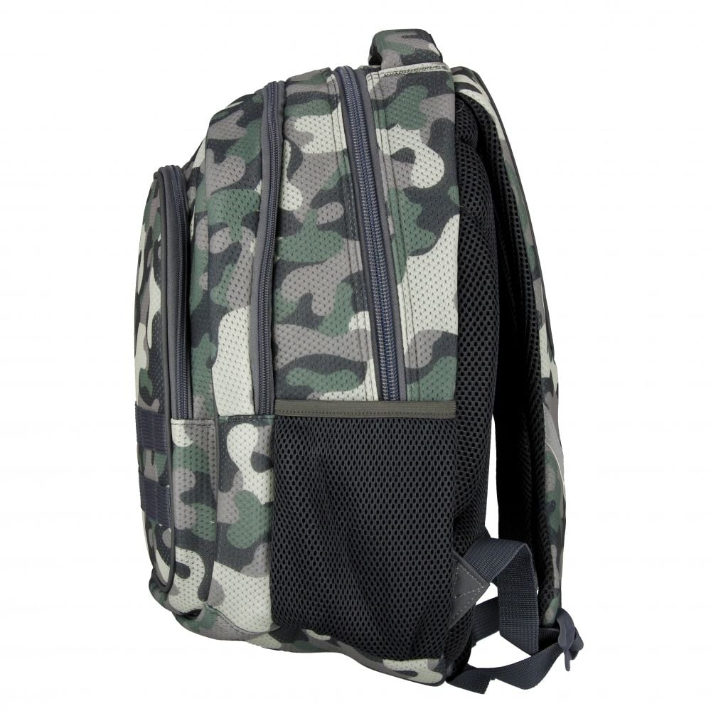 Rucsac cu un compartiment si buzunare frontale, Starpak, Moro, Camuflaj