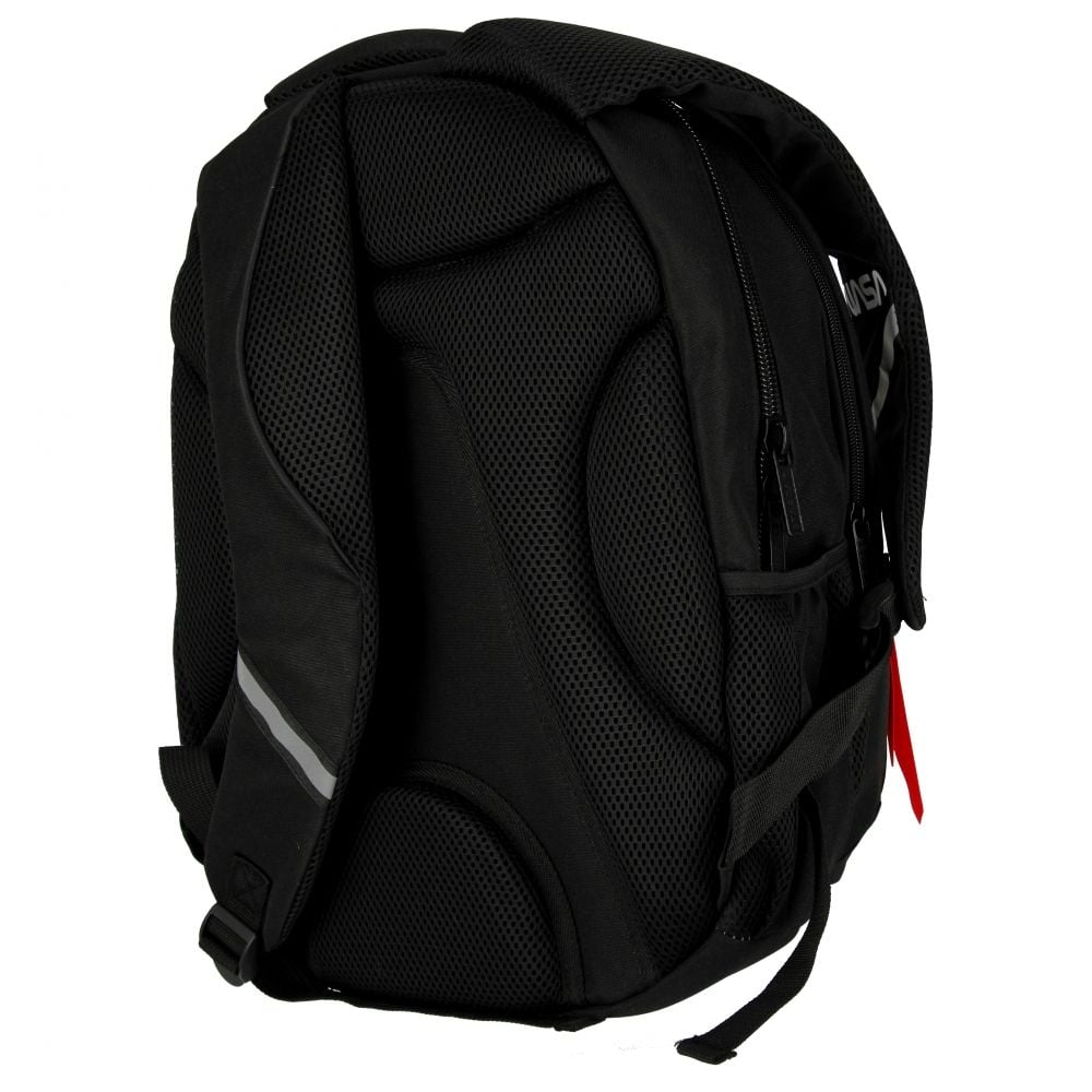 Rucsac cu un compartiment si buzunare, Starpak, Nasa Astronaut, Negru