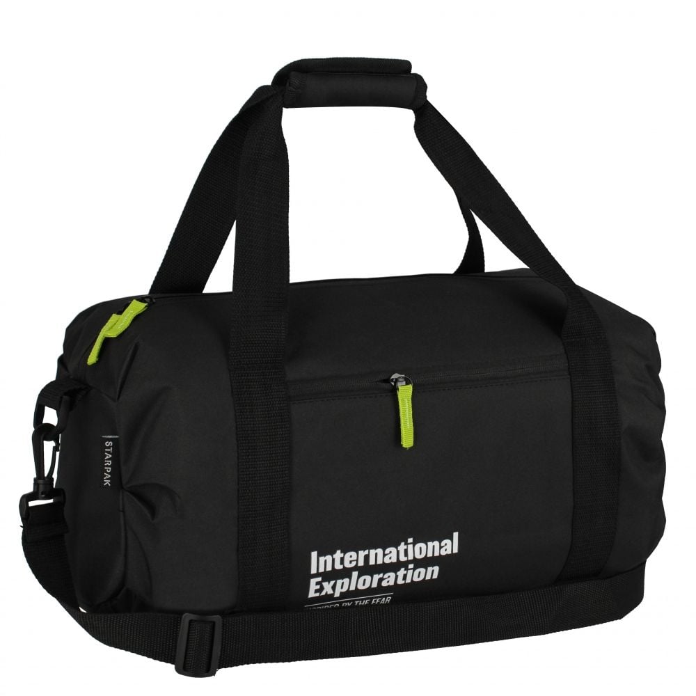 Geanta sport de umar, Starpak, International Exploration, Negru
