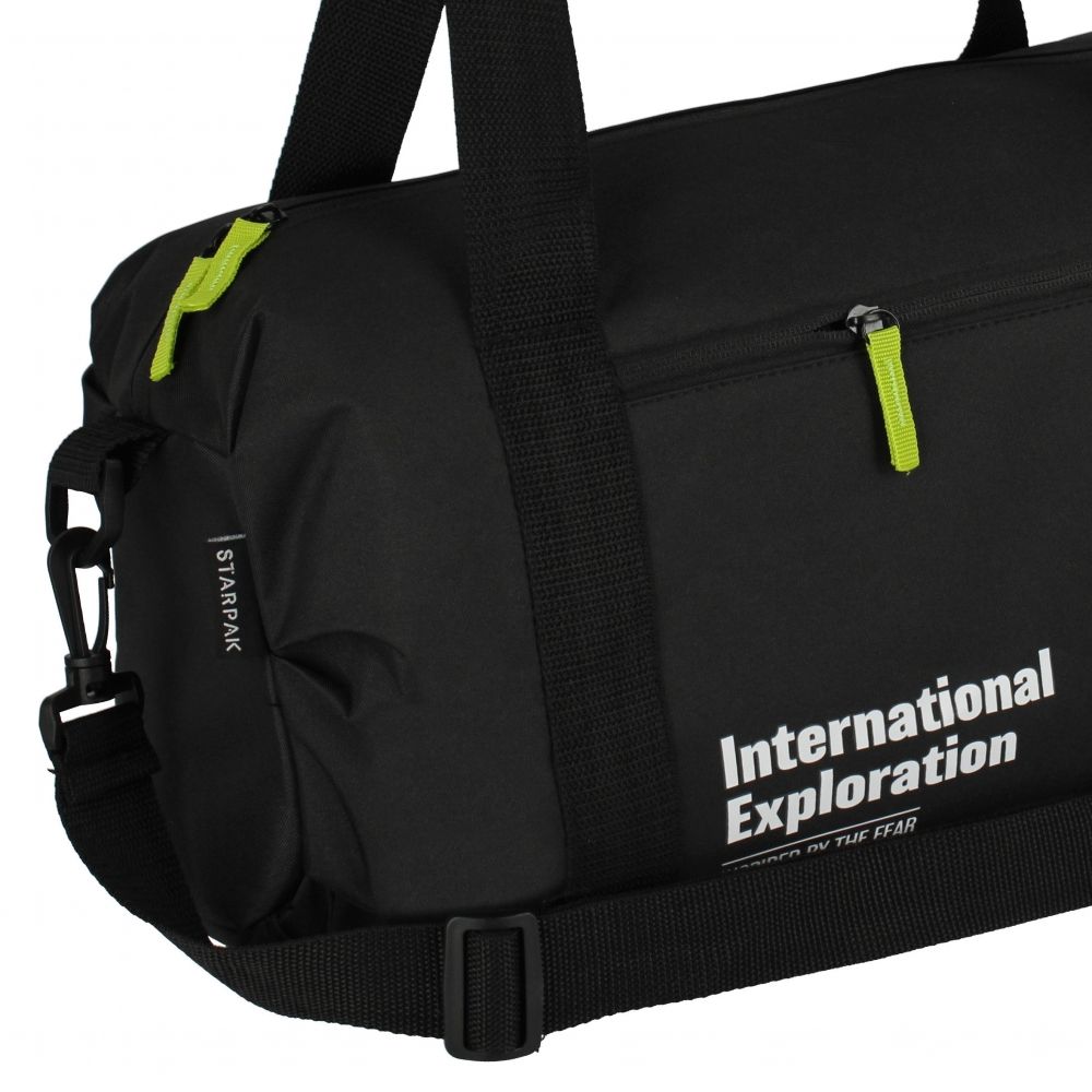 Geanta sport de umar, Starpak, International Exploration, Negru