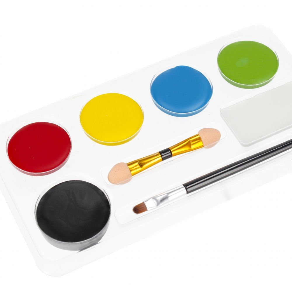 Set de pictura pentru fata, Starpak, 6 culori