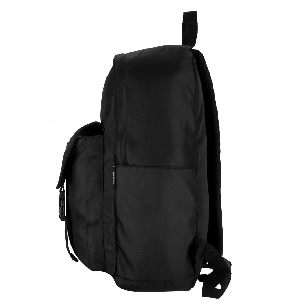 Rucsac cu un compartiment si buzunar frontal, Starpak, Negru