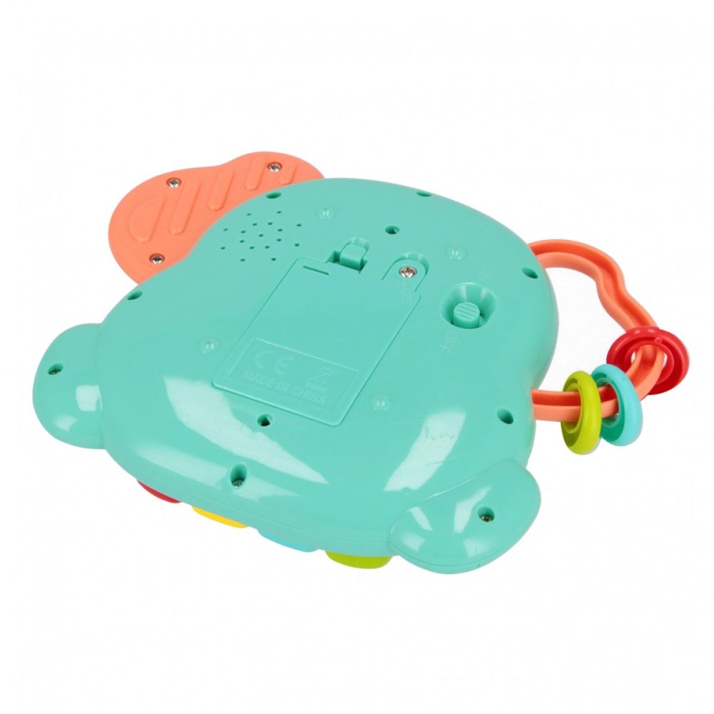 Jucarie interactiva, BamBam, Pian cu 4 clape, Elefant