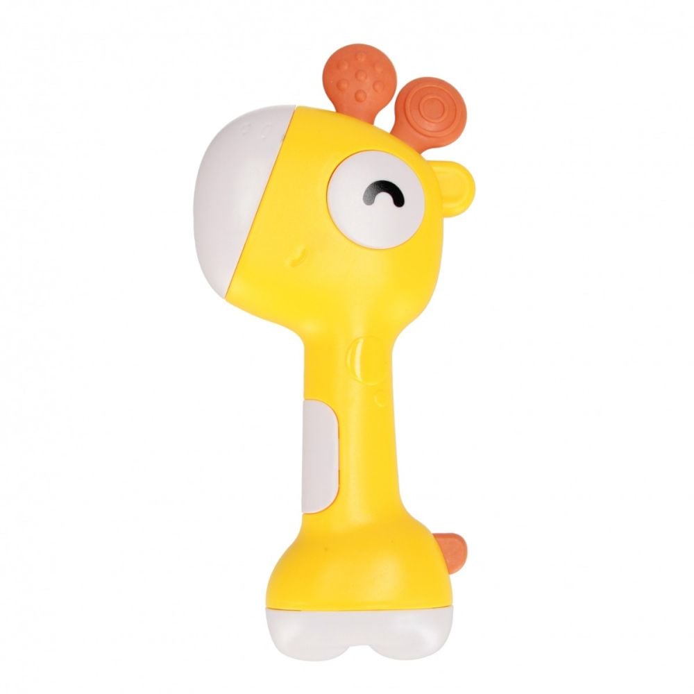 Jucarie zornaitoare 2 in 1, BamBam, Girafa