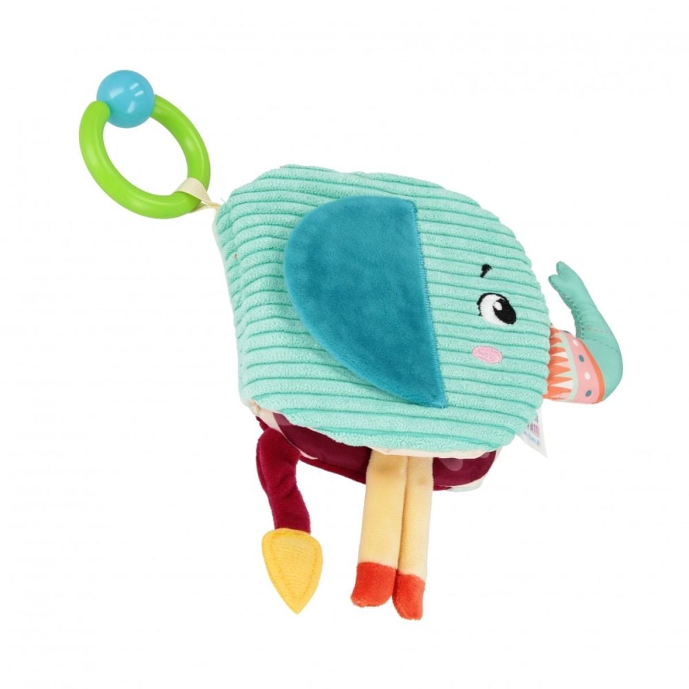 Jucarie senzoriala, BamBam, Carte, Elefant