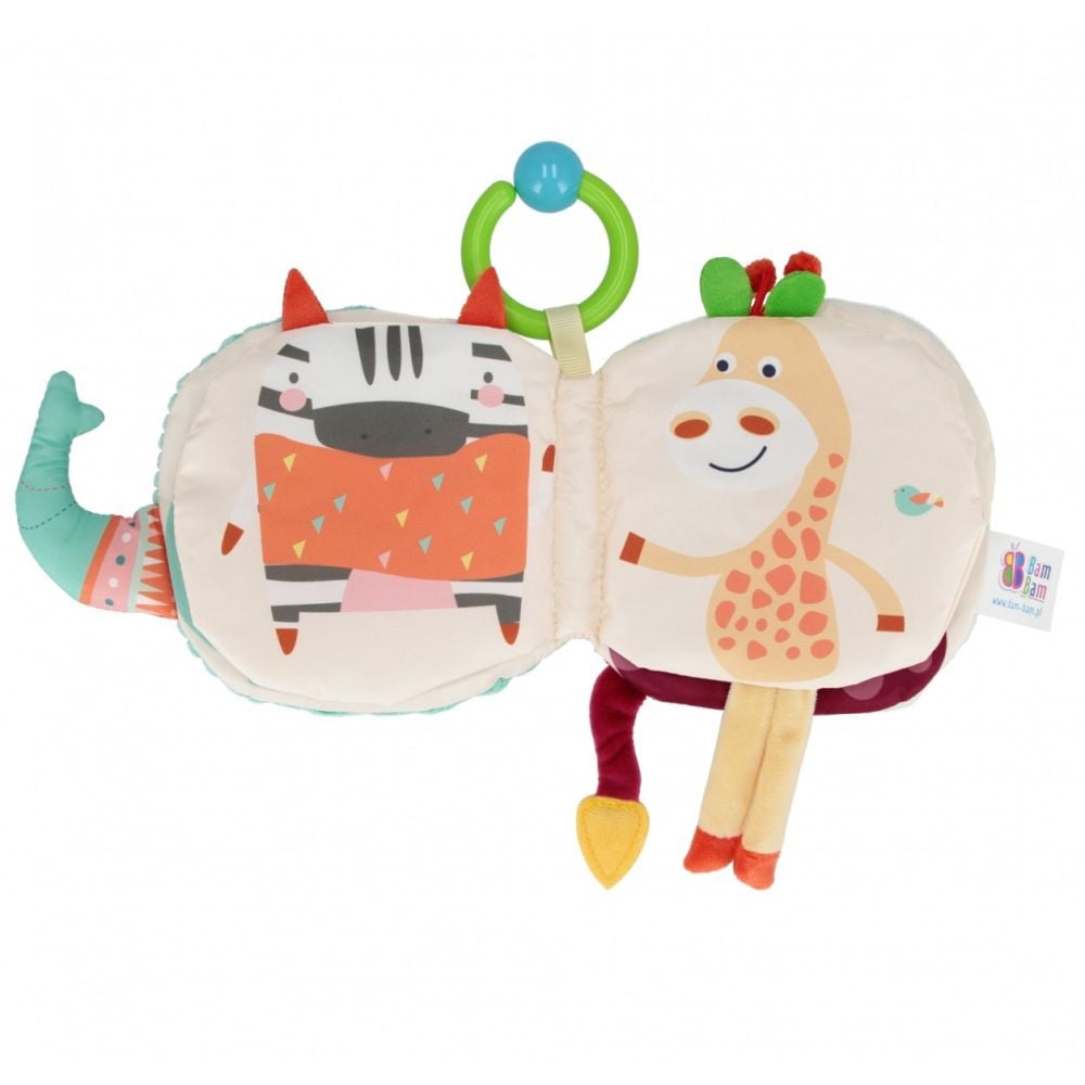 Jucarie senzoriala, BamBam, Carte, Elefant