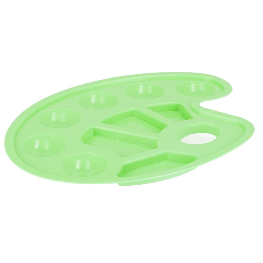 Paleta de vopsea din plastic, Starpak, Verde