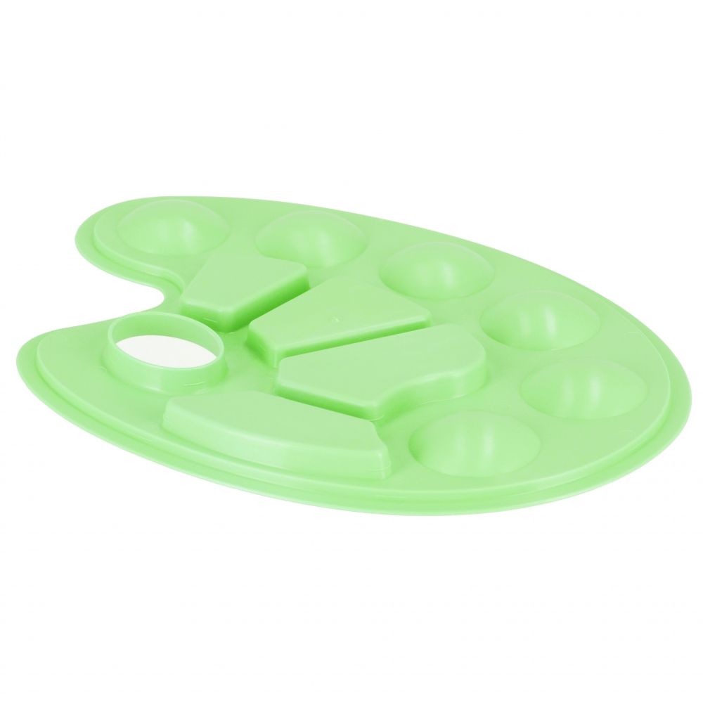 Paleta de vopsea din plastic, Starpak, Verde