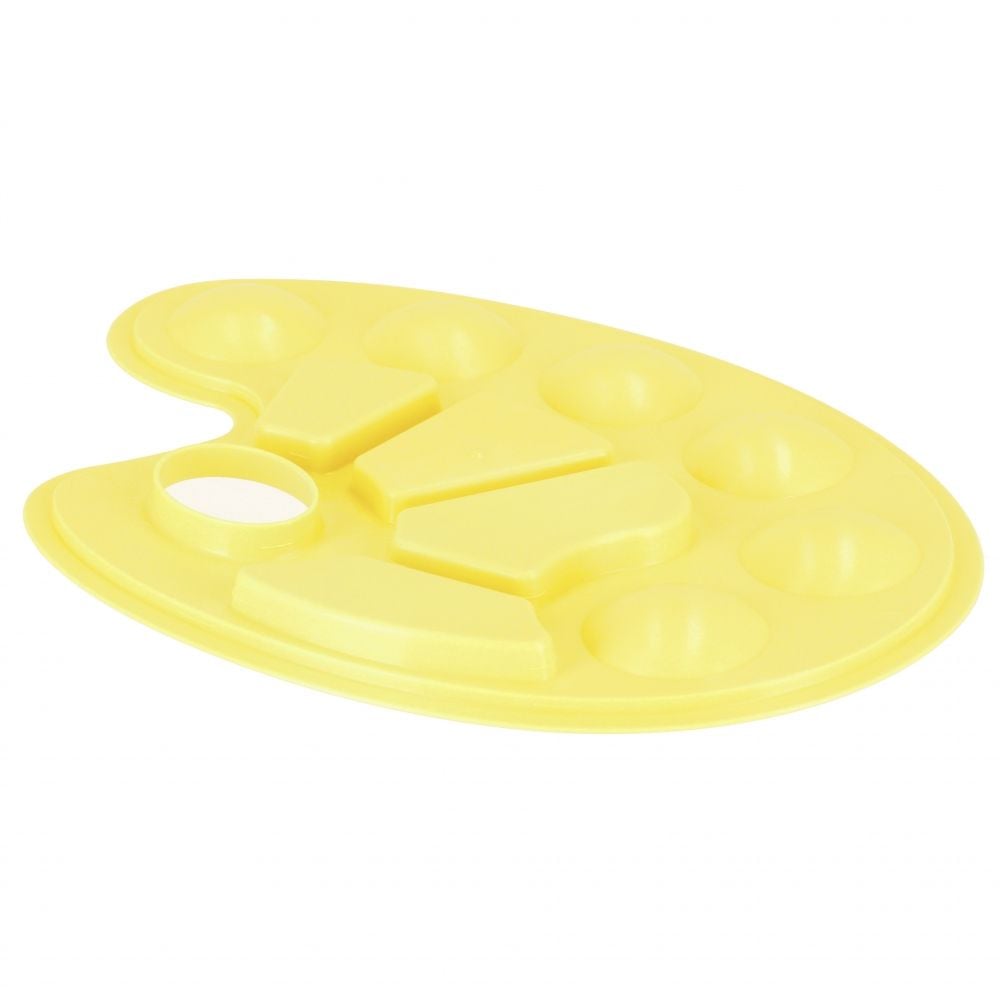 Paleta de vopsea din plastic, Starpak, Galben