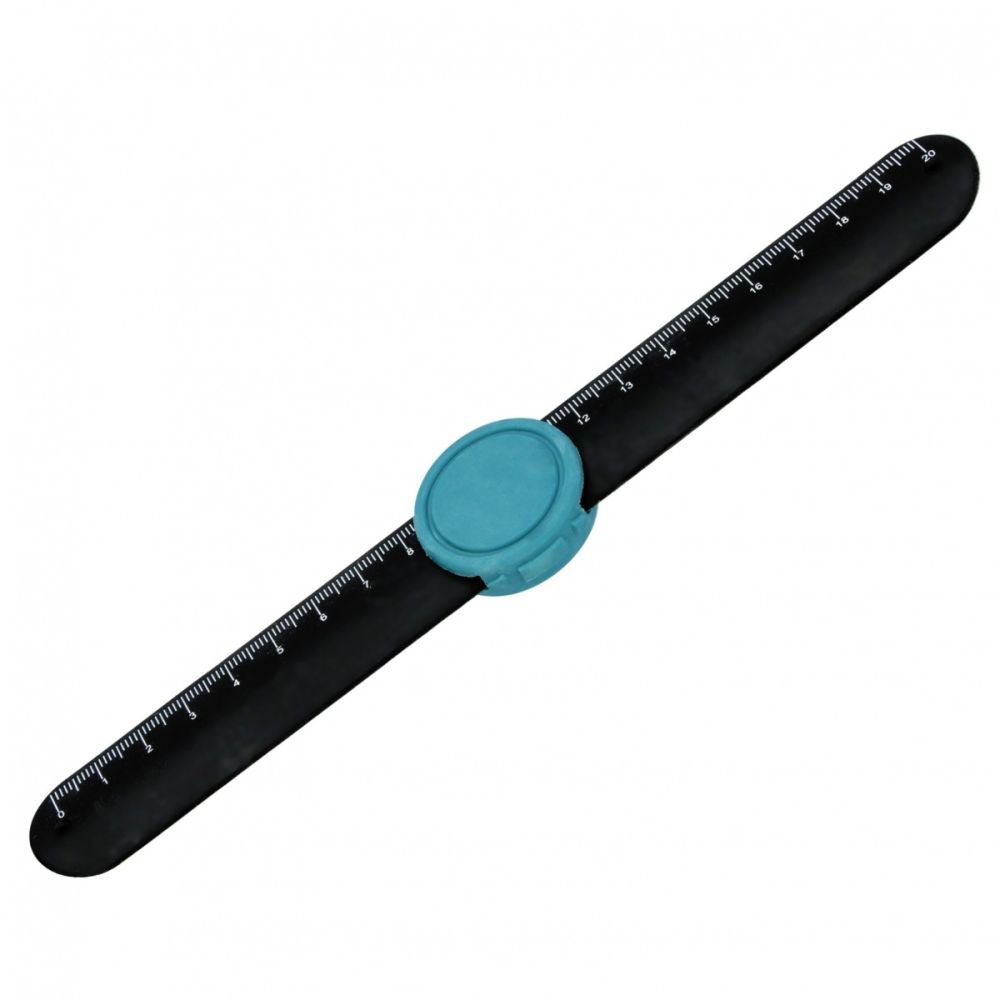 Rigla de cauciuc cu radiera, in forma de ceas, Starpak, 20 cm, Boy