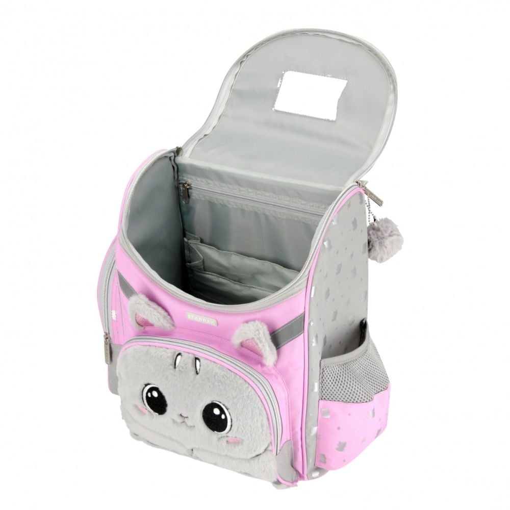 Ghiozdan pentru scoala cu un compartiment, Starpak, Kitty Plush