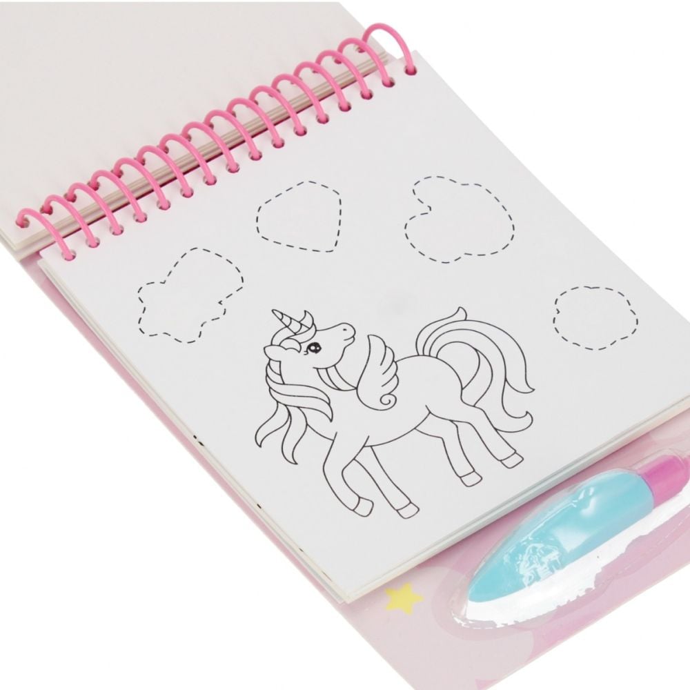 Carte de colorat cu apa, Starpak, Unicorn