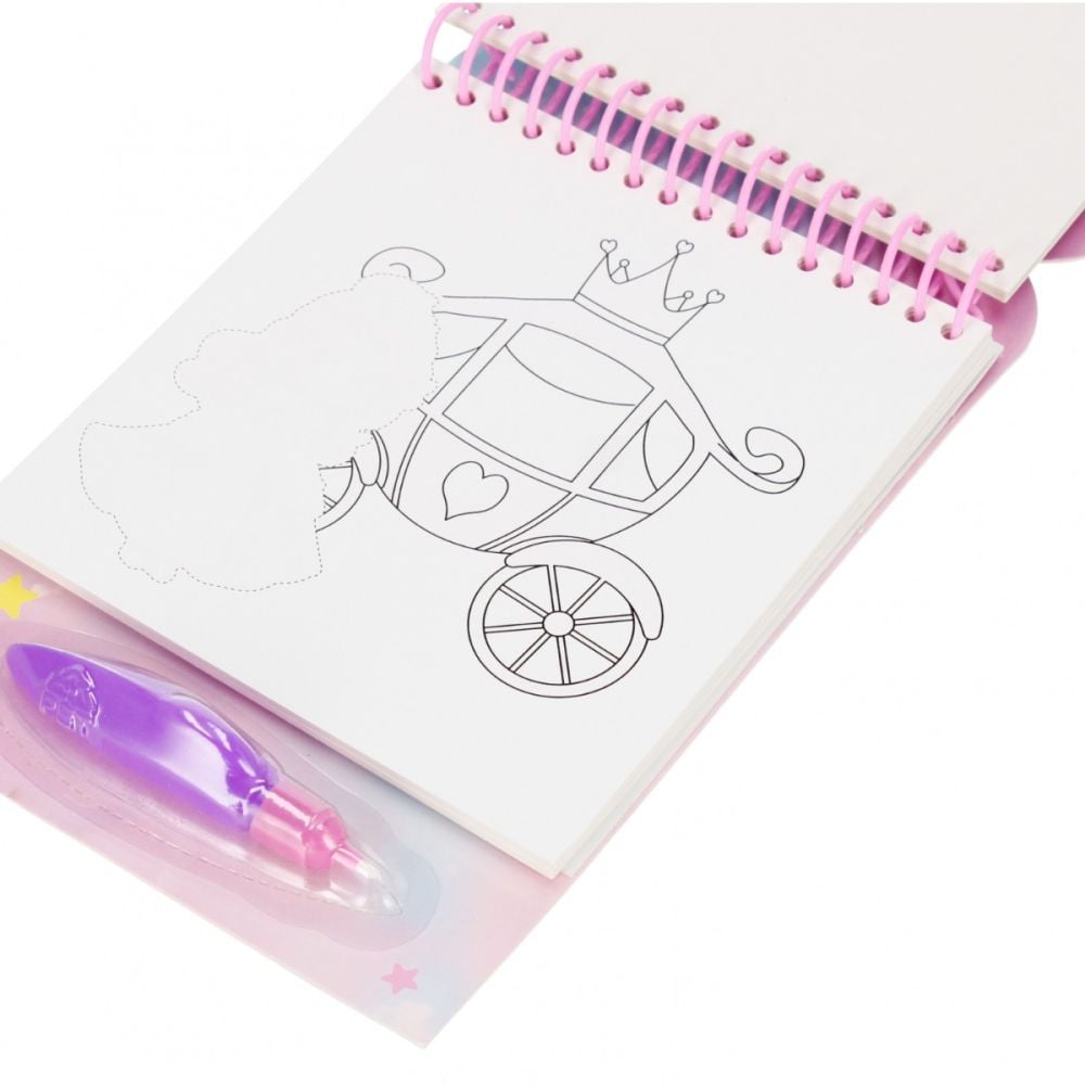 Carte de colorat cu apa, Starpak, Princess