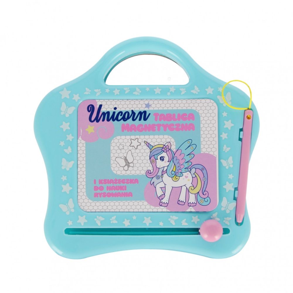 Tabla magnetica si carte de desen, Starpak, Unicorn