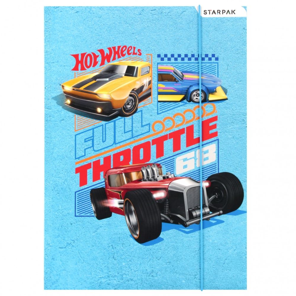 Mapa A4 cu elastic, Starpak, Hot Wheels