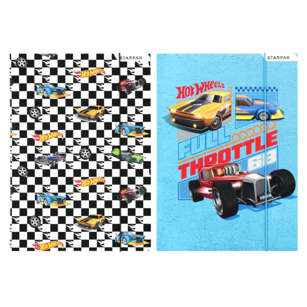 Mapa A4 cu elastic, Starpak, Hot Wheels