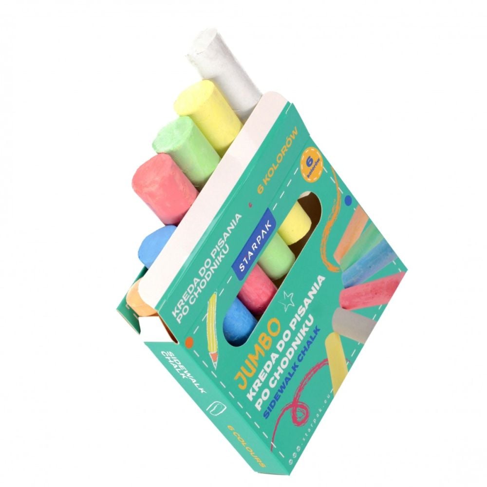 Creta colorata, Starpak, 6 culori