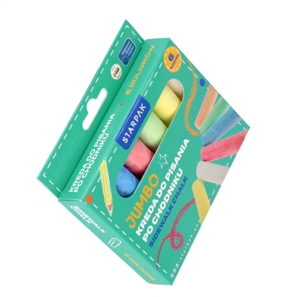 Creta colorata, Starpak, 6 culori