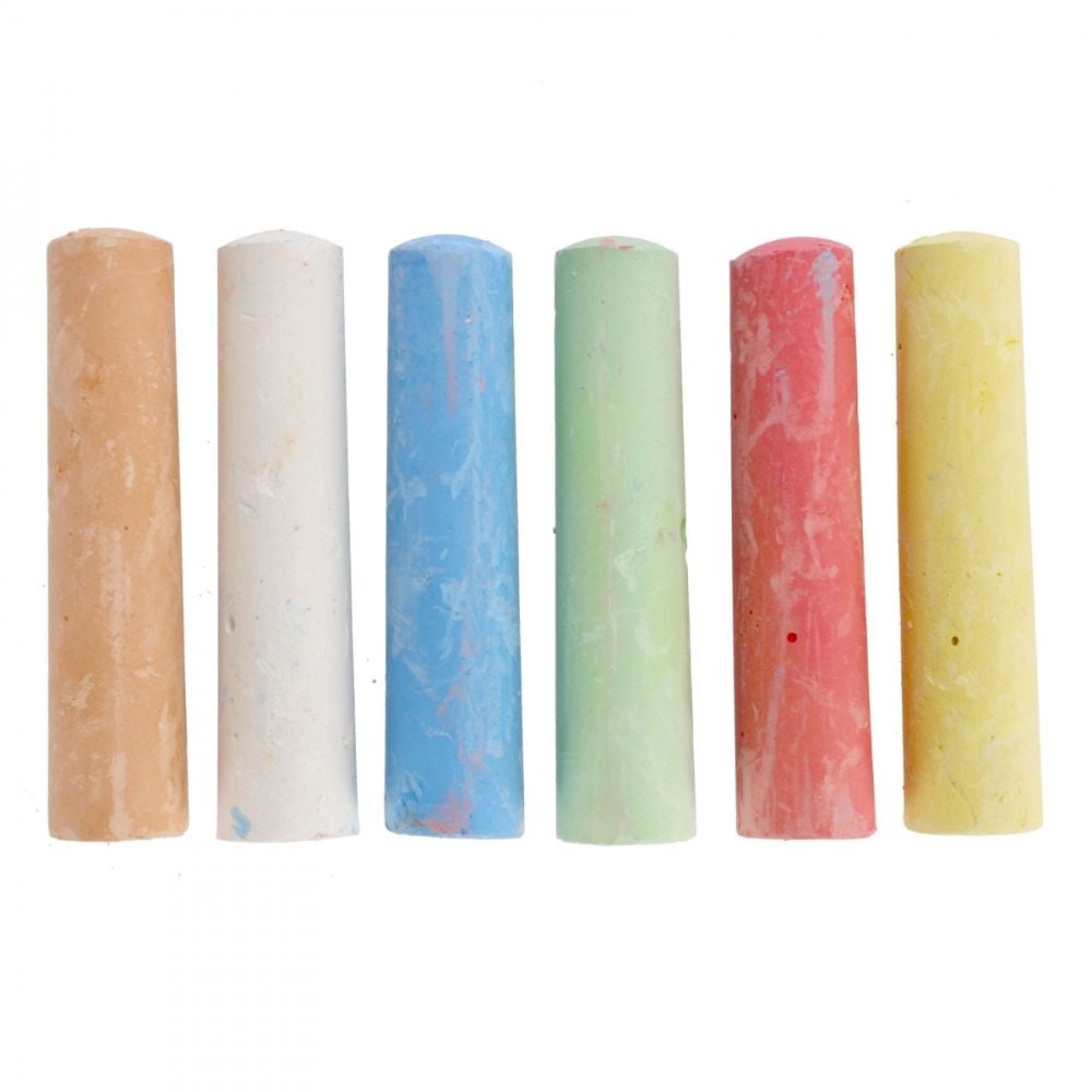 Creta colorata, Starpak, 6 culori, 12 buc