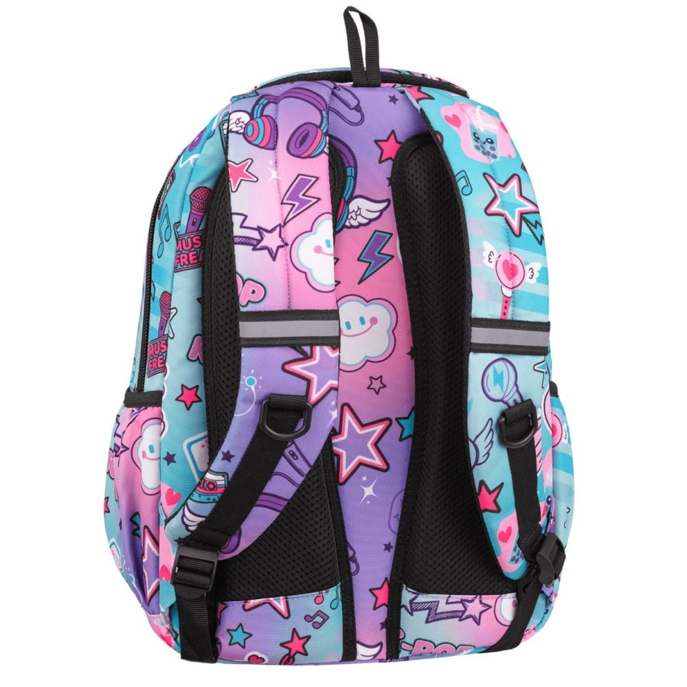 Ghiozdan cu 3 compartimente, Coolpack, Basic Plus, K-Pop