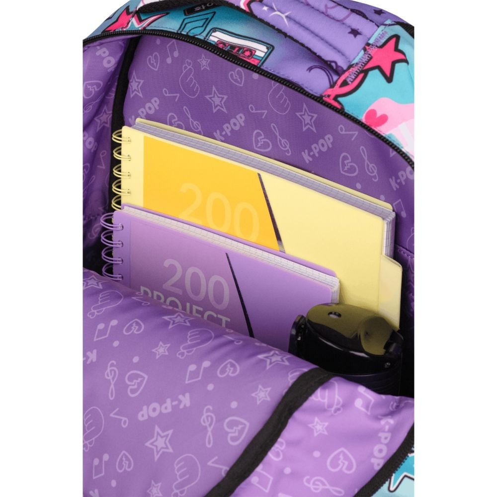 Ghiozdan cu un compartiment, Coolpack, Caro, K-Pop