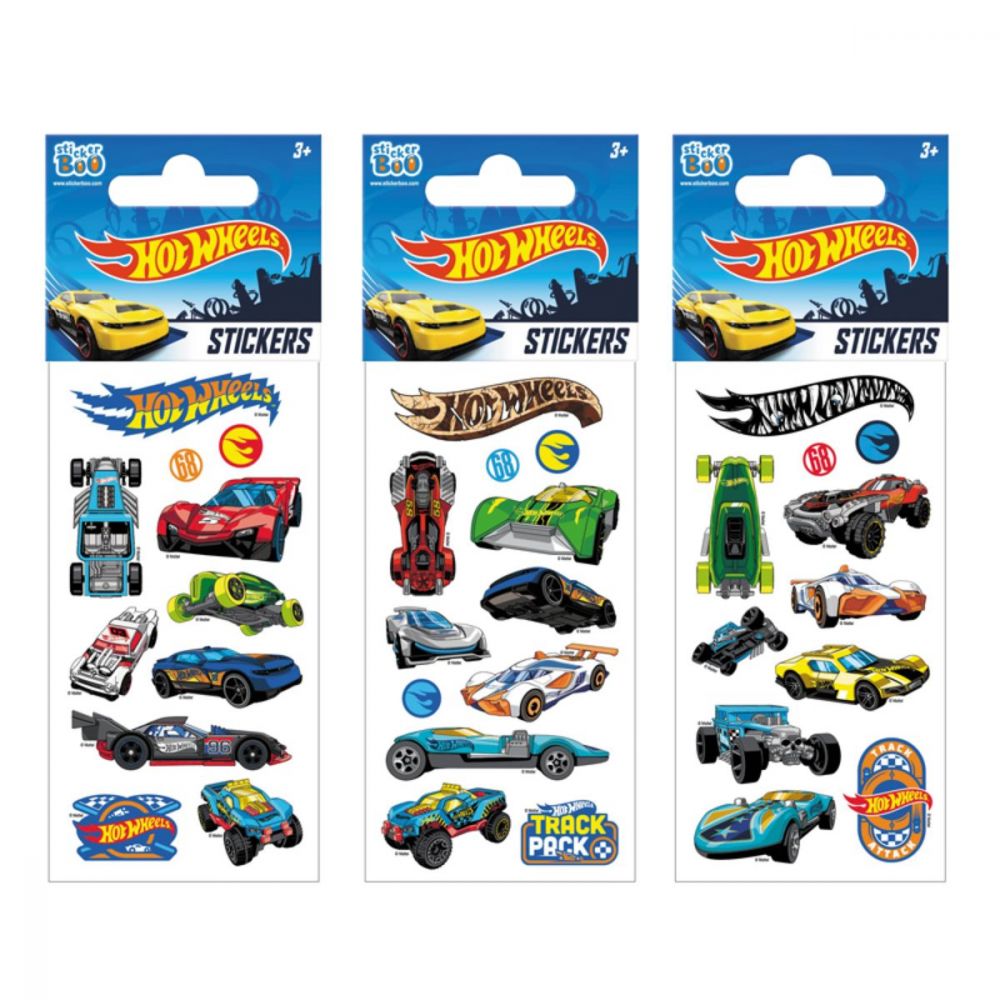 Abtibilduri, Hot Wheels