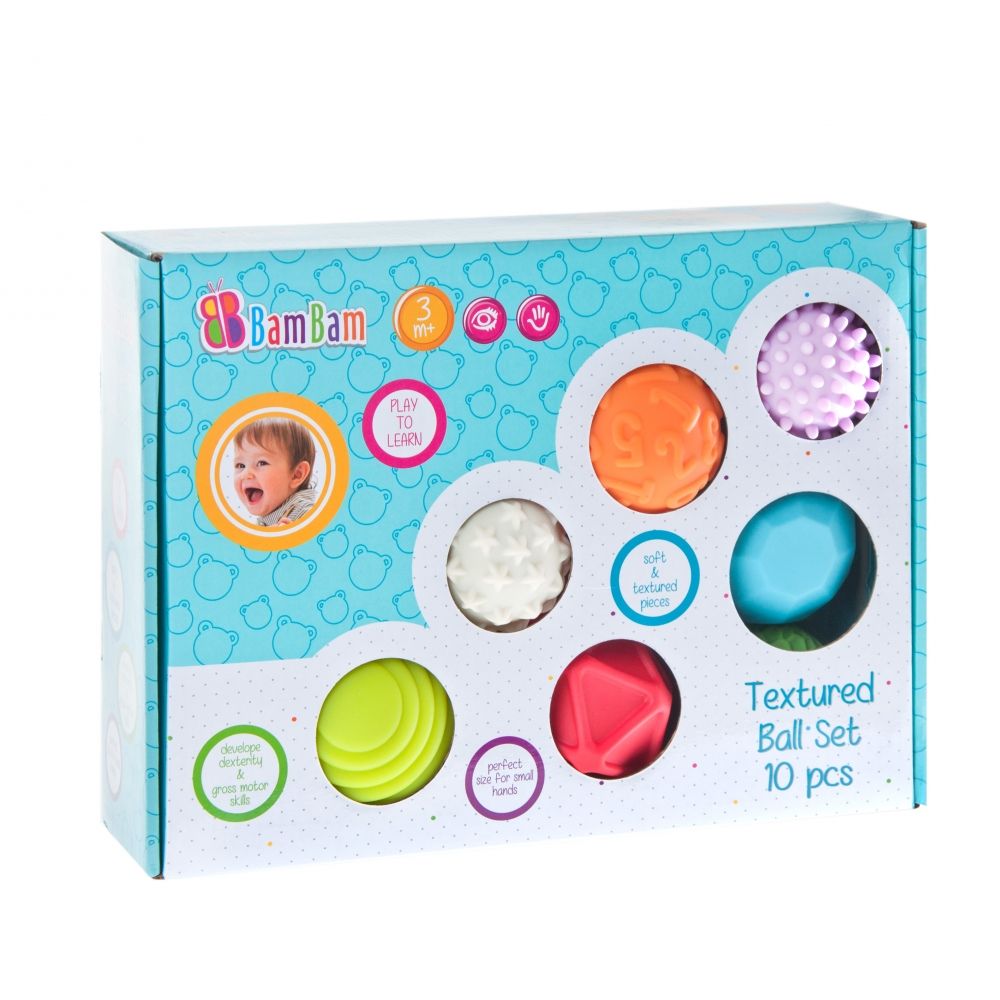 Set bile senzoriale, BamBam, 10 buc