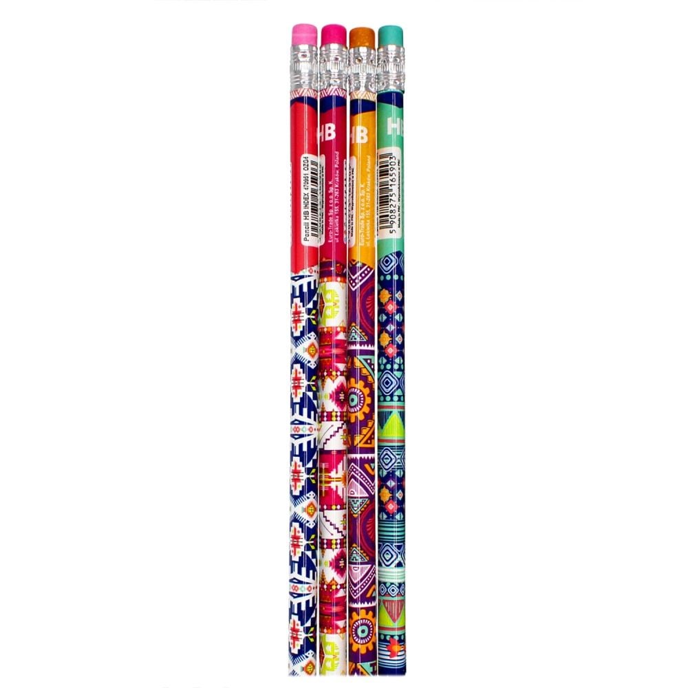 Set creioane cu radiera, Starpak, 4 buc