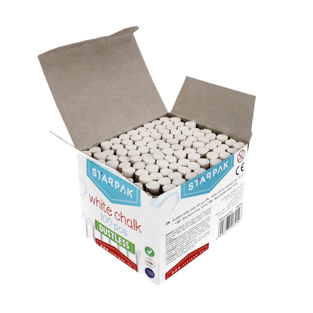 Set creta, Starpak, 100 buc, Alb