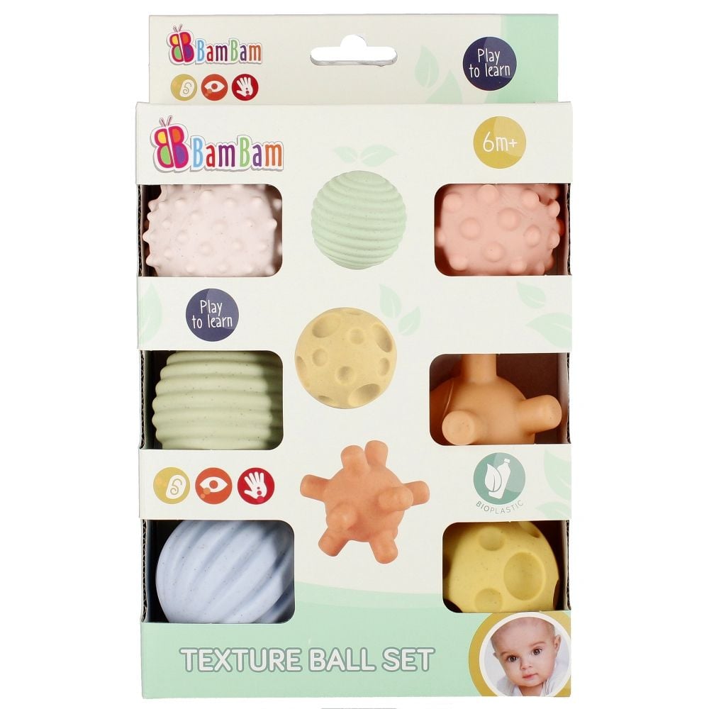 Set bile senzoriale, BamBam, 6 buc