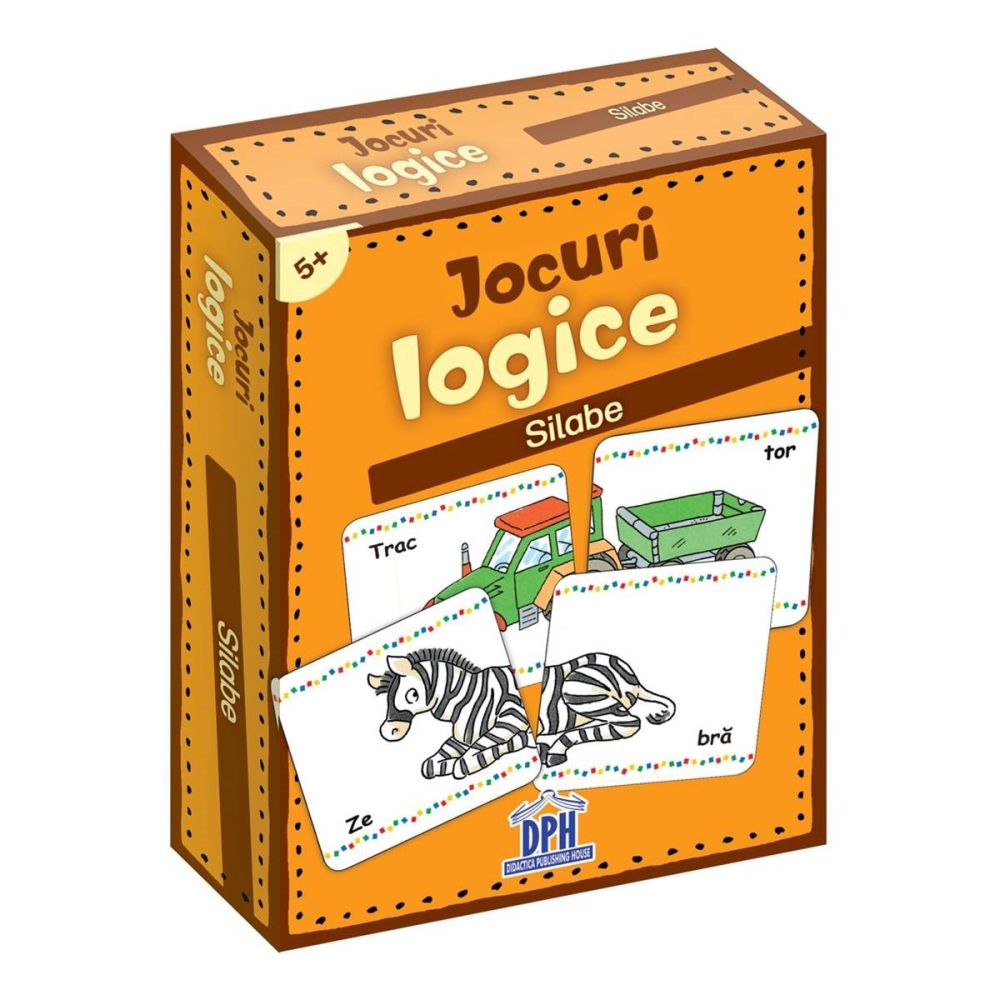 Jocuri logice, Silabe, Editura DPH, 48 jetoane