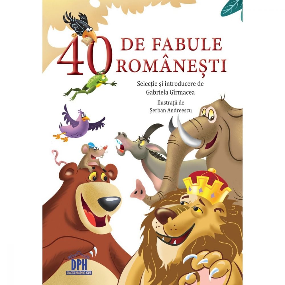 Carte 40 de fabule romanesti, Editura DPH