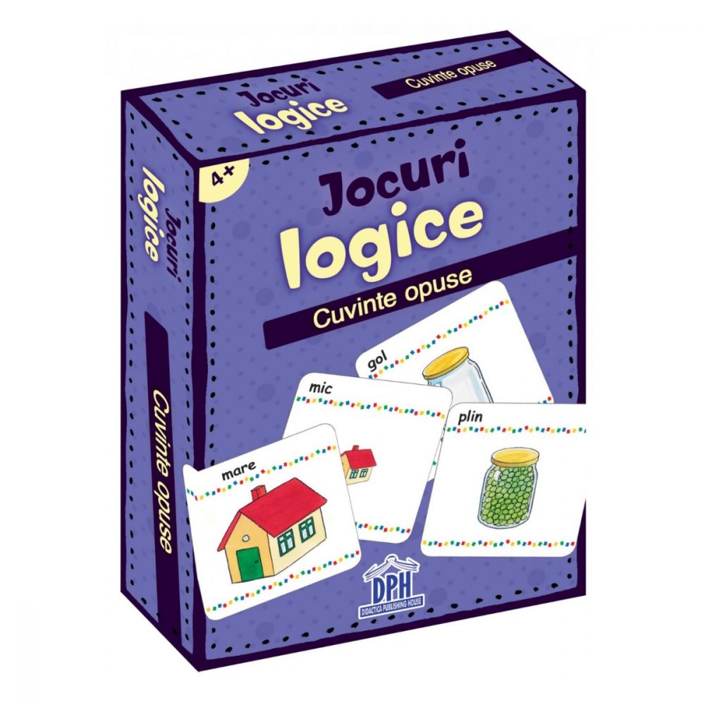 Jocuri logice, Cuvinte opuse, Editura DPH, 48 jetoane