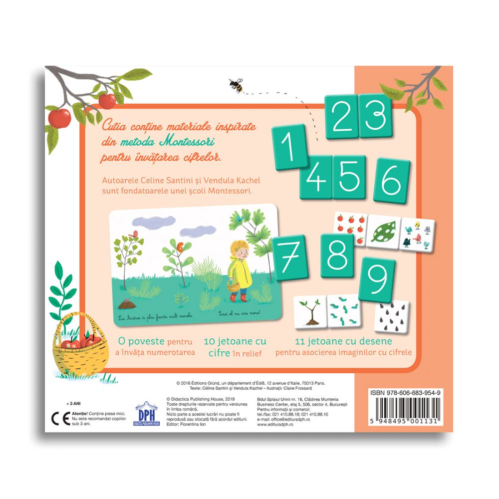 Cutia mea cu cifre Montessori, Editura DPH