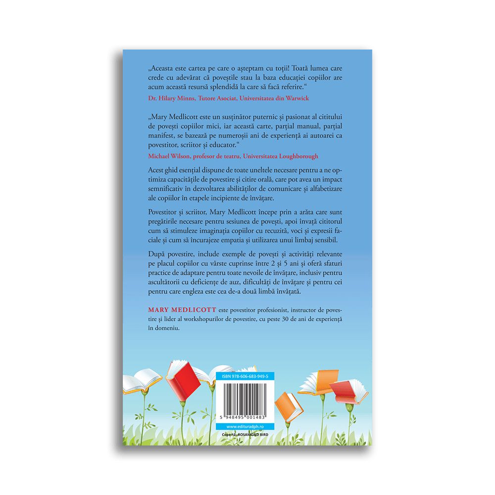 Carte Importanta povestilor in primii ani de viata: cum sa le spui si sa le citesti povesti copiilor, Editura DPH