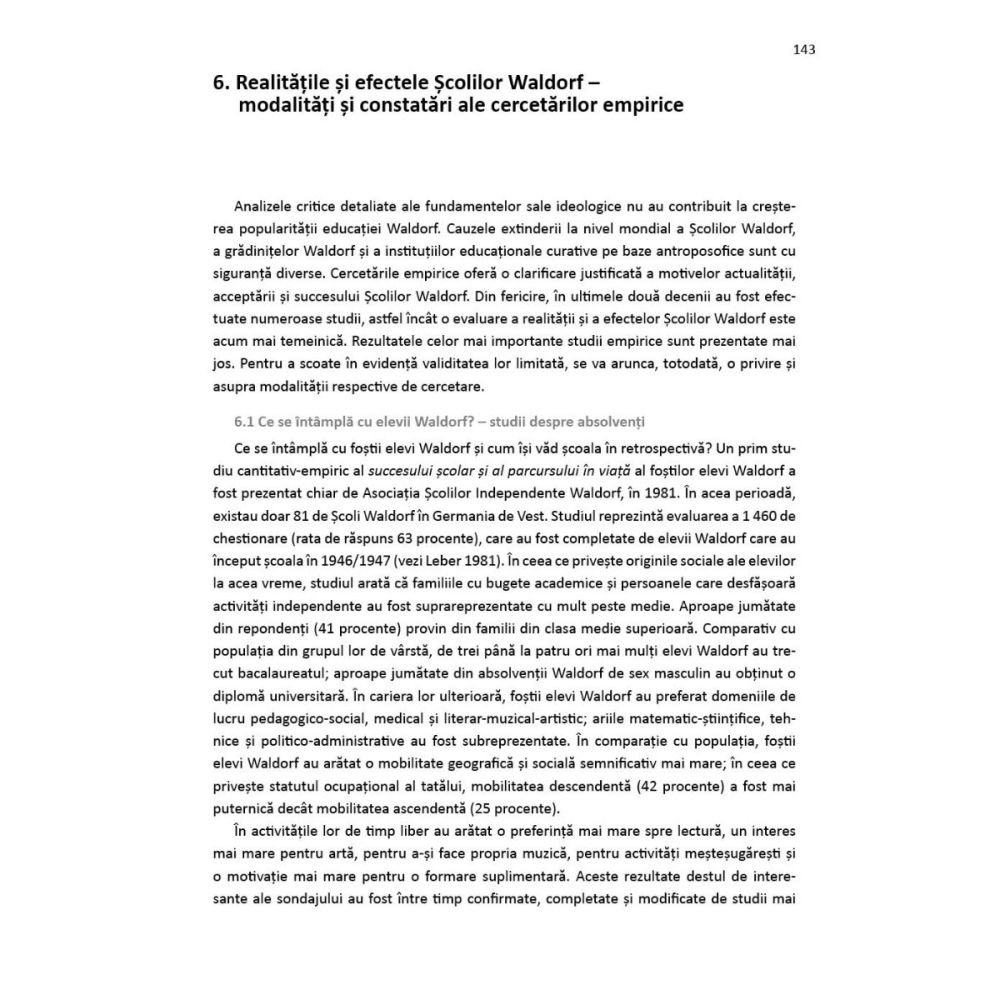 Pedagogia Waldorf, O introducere critica, Heiner Ullrich
