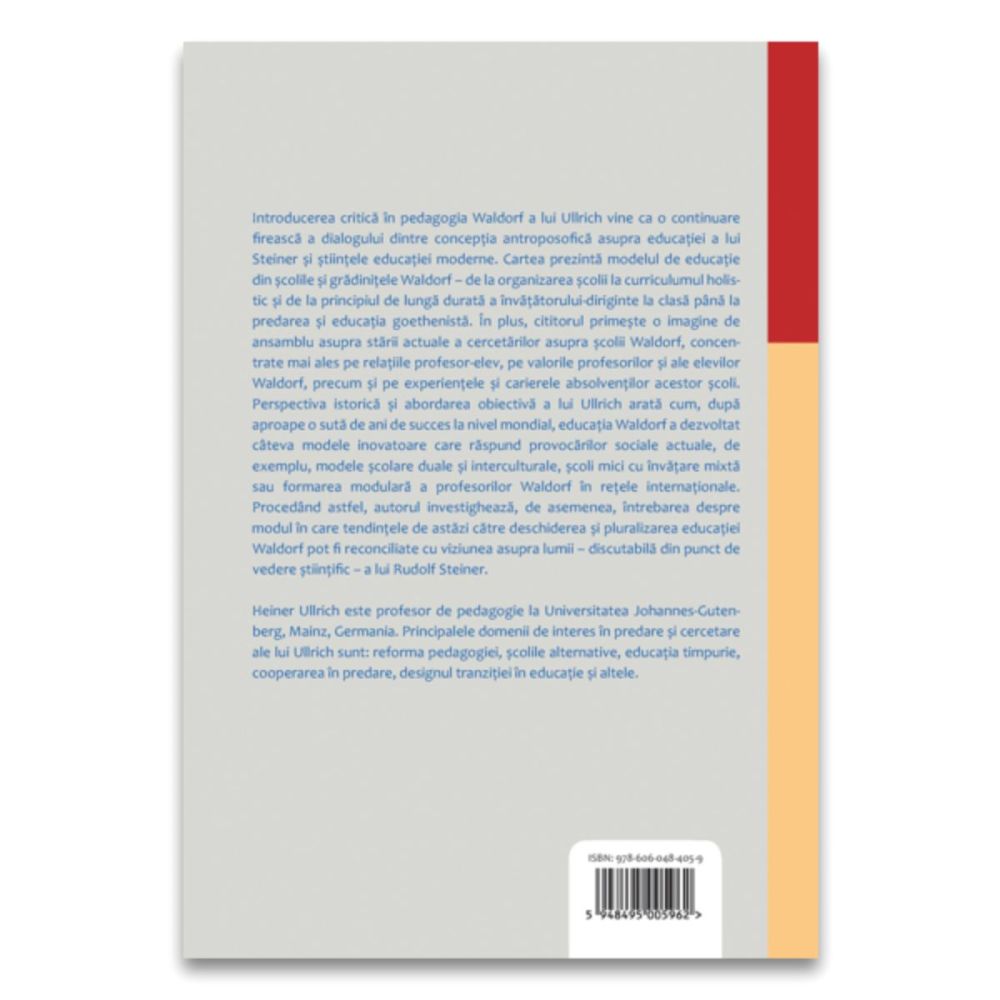 Pedagogia Waldorf, O introducere critica, Heiner Ullrich