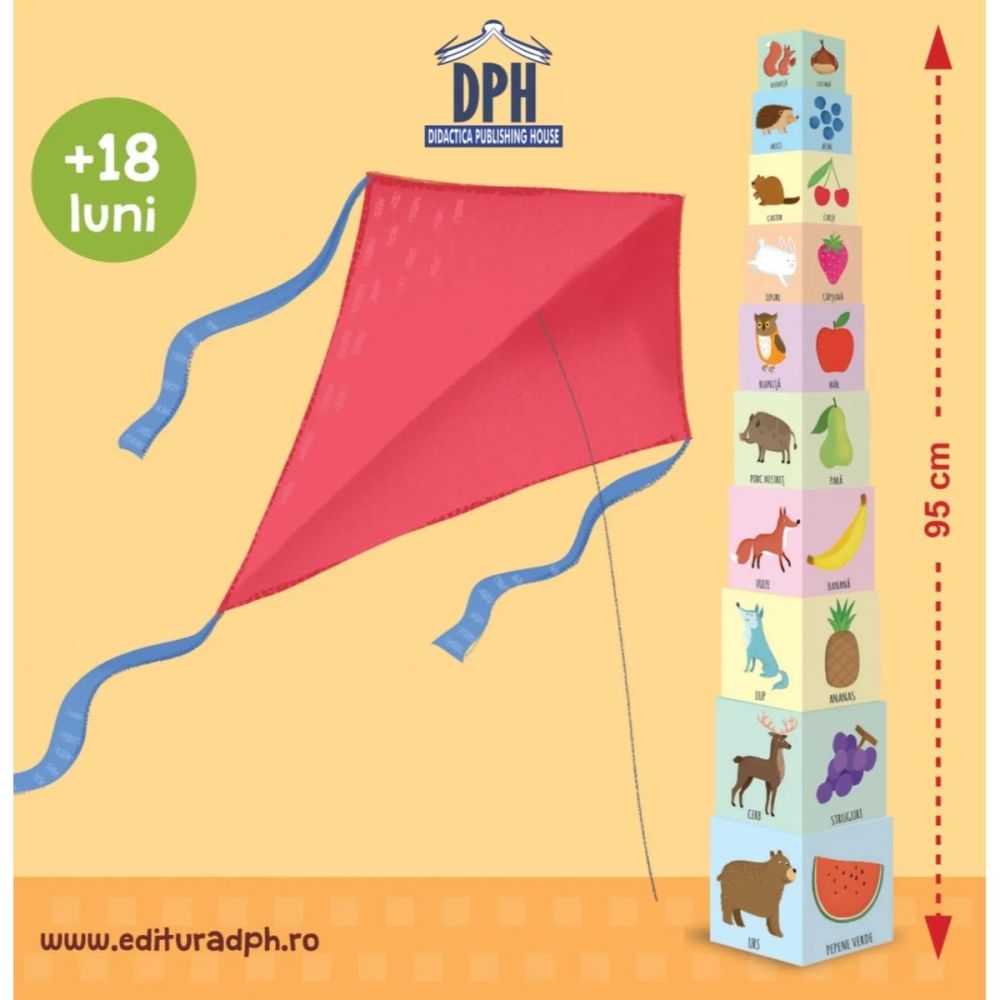 Carte Ne Jucam si Invatam, DPH, Forme, Fructe, Obiecte, Numere, Animale