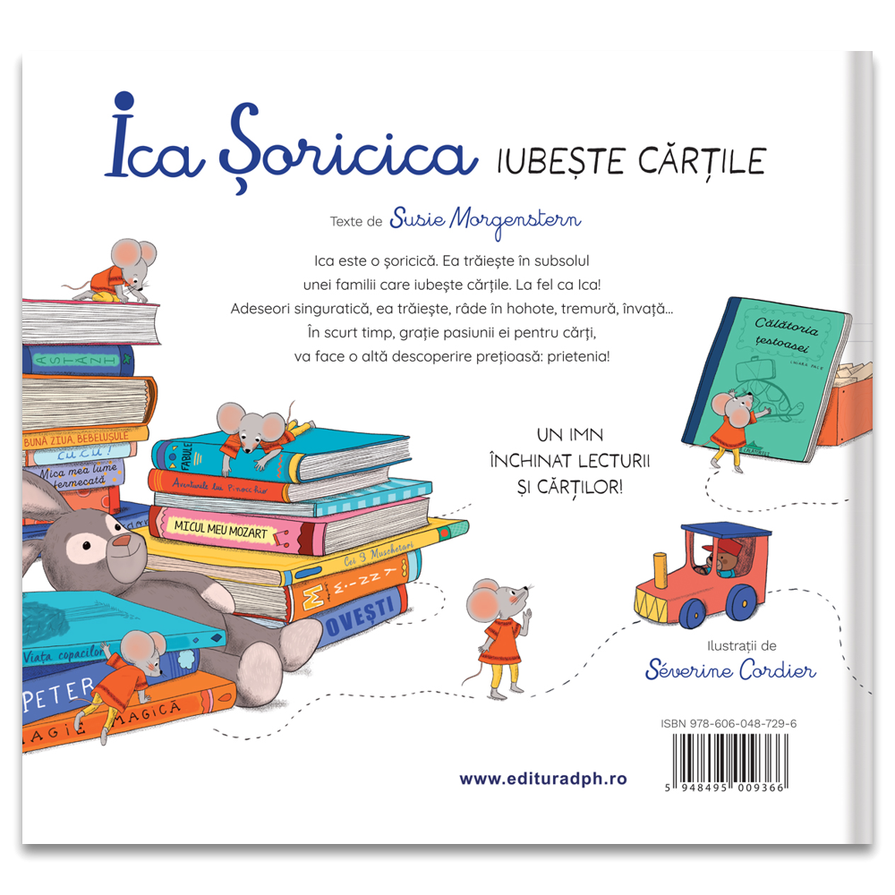 Ica Soricica iubeste cartile