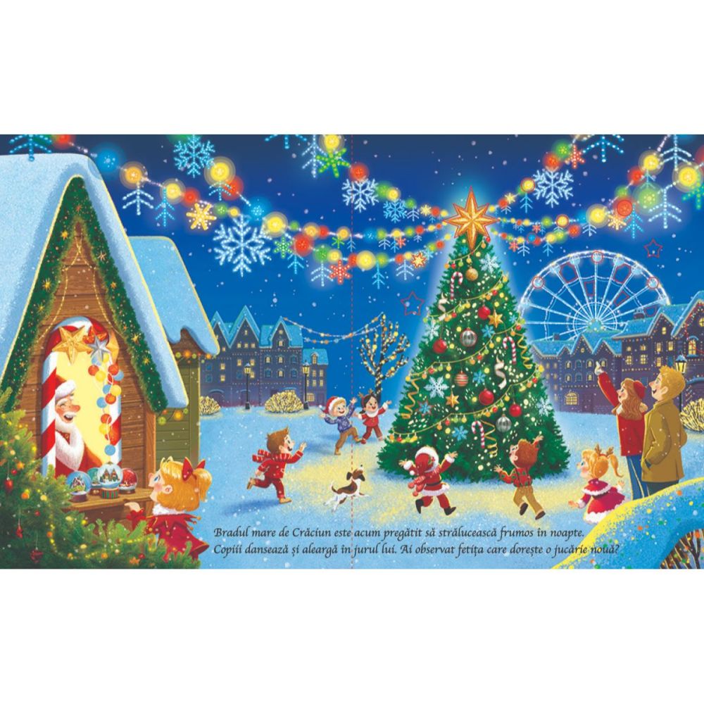 Un Craciun magic, Carte muzicala cu ilustratii pop-up