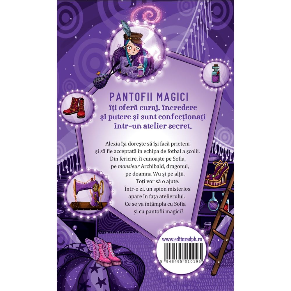Sofia si pantofii magici, volumul 1, Atelierul secret, Usch Luhn