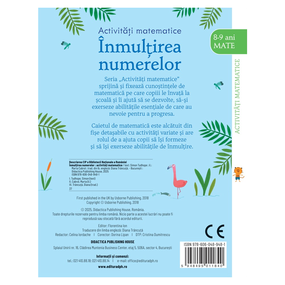 Activitati matematice, Inmultirea numerelor
