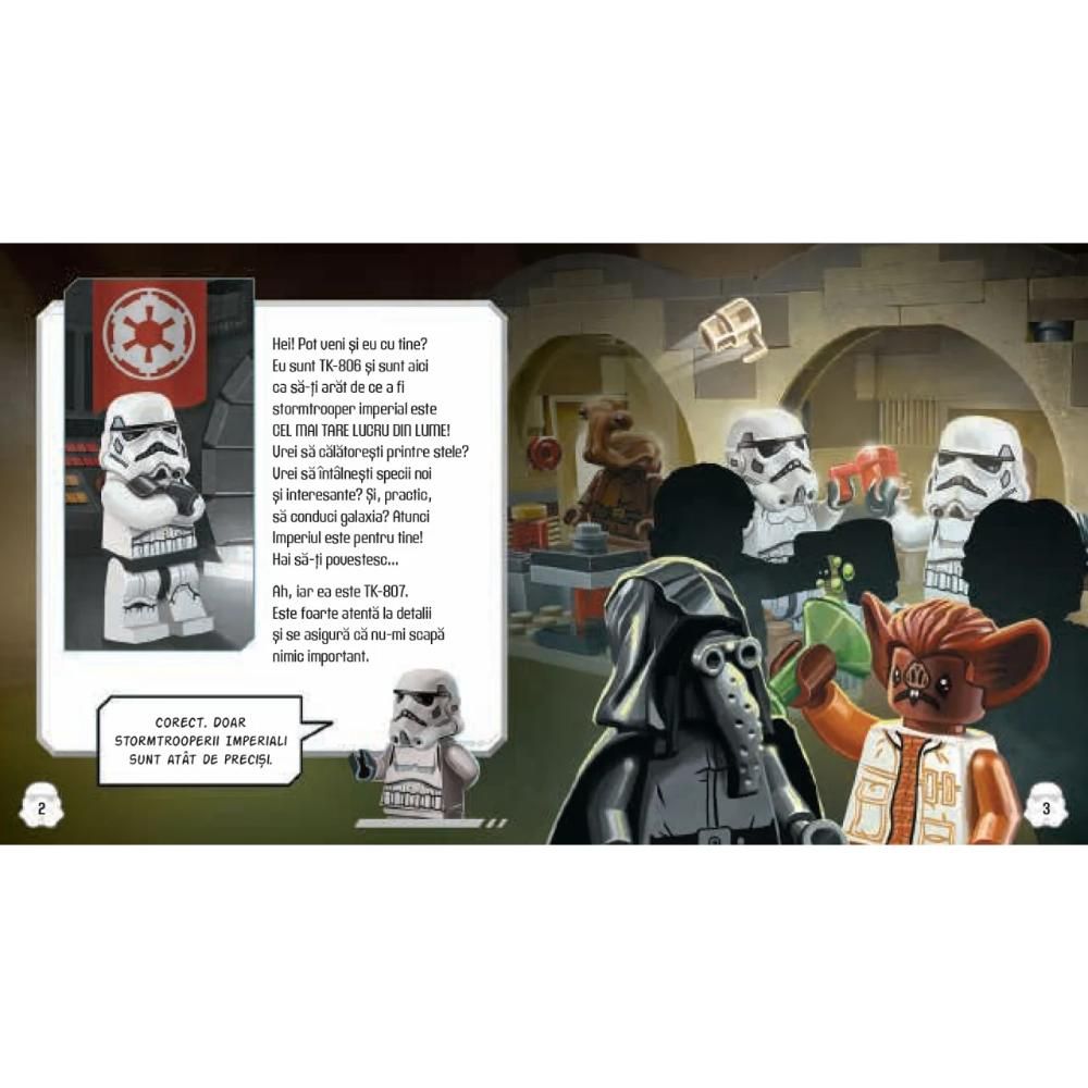 Caiet de activitati si ghid, Lego Star Wars, Descopera partea intunecata