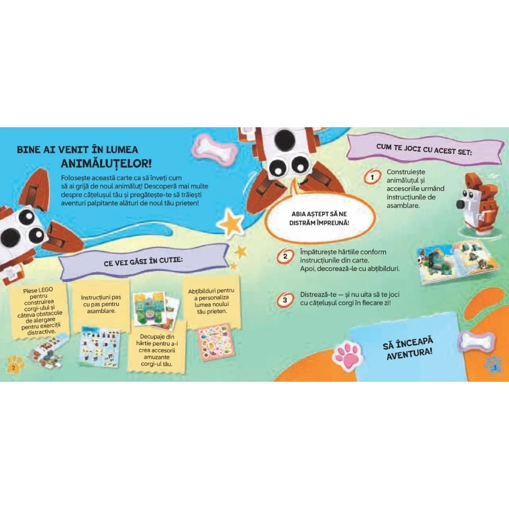 Adopta un corgi, Lego, Activitati pentru micii iubitori de animale