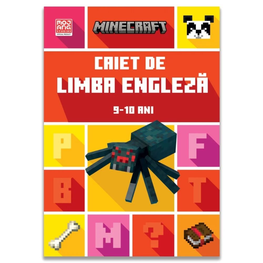 Minecraft, Caiet de limba engleza, 9-10 ani