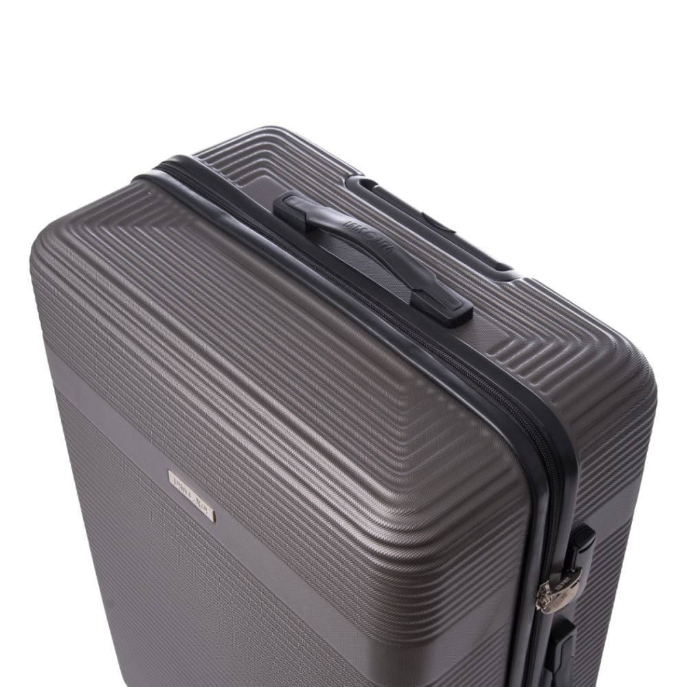 Troler Lamonza Uptown, 78 x 53 x 30 cm, Gri inchis