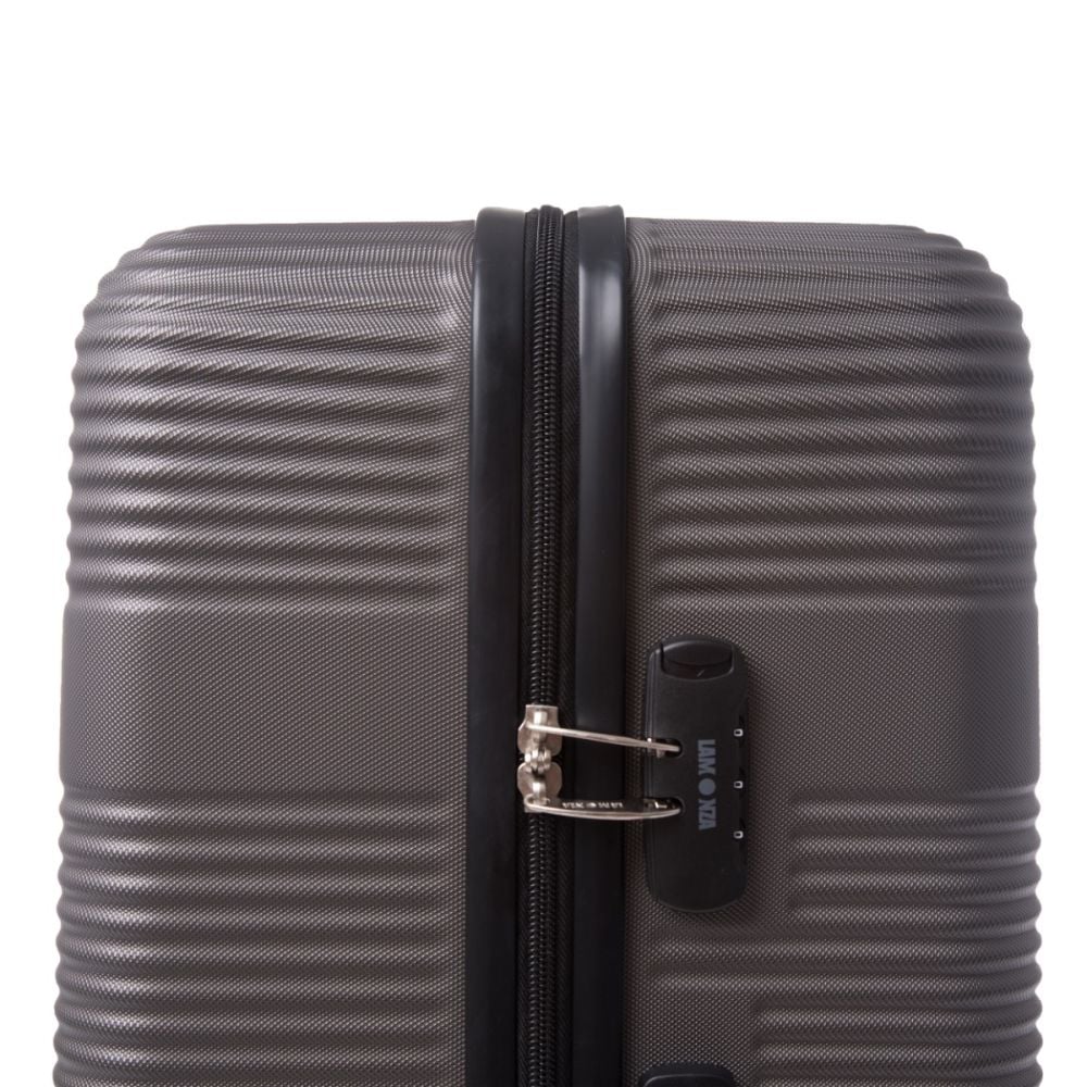 Troler Lamonza Uptown, 78 x 53 x 30 cm, Gri inchis