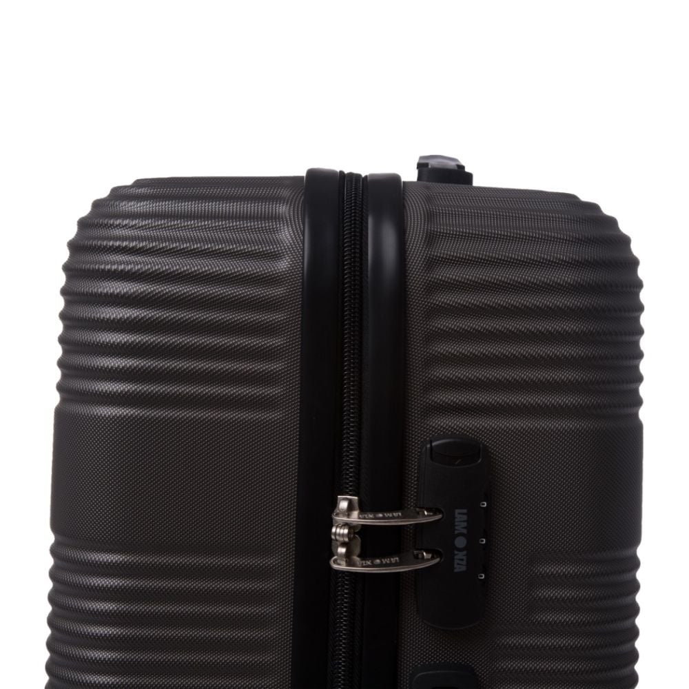 Troler Lamonza Uptown, 68 x 45 x 26 cm, Gri inchis